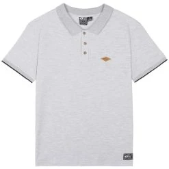 PICTURE DELO POLO GREY MELANGE 23