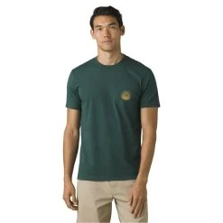 PRANA PATCH PRINT T-SHIRT DEEP PINE HEATHER 22 7 PRANA PATCH PRINT T-SHIRT DEEP PINE HEATHER 22 -Volcom Boutique 9 104160 patch print t shirt deep pine heather 1969871 dph 02
