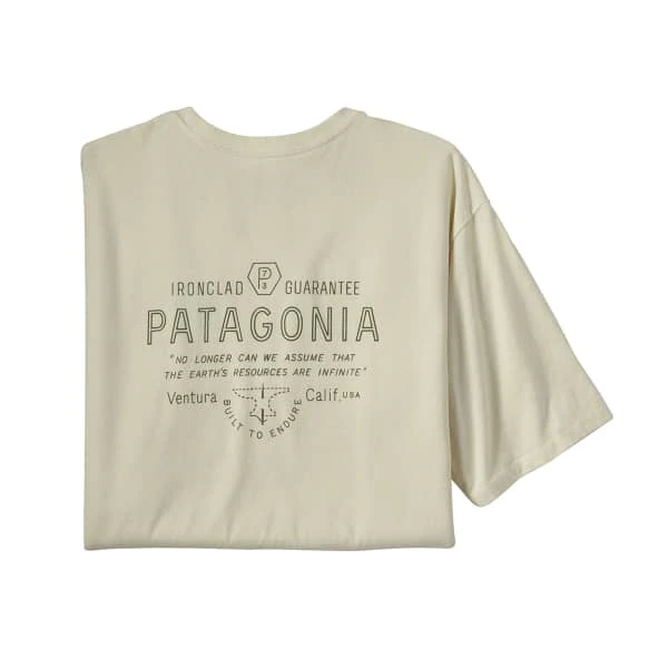 PATAGONIA M'S FORGE MARK RESPONSIBILI-TEE BIRCH WHITE 23 5 PATAGONIA M'S FORGE MARK RESPONSIBILI-TEE BIRCH WHITE 23 – Image 3