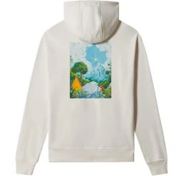 THE NORTH FACE M HERITAGE GRAPHIC HOODIE GARDENIA WHITE 22 5 THE NORTH FACE M HERITAGE GRAPHIC HOODIE GARDENIA WHITE 22 -Volcom Boutique 9 105591 m heritage gr hd gardenia white nf0a5igsn3n 02