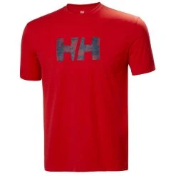 HELLY HANSEN SKOG RECYCLED GRAPHIC T-SHIRT ALERT RED 22
