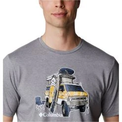 COLUMBIA SUN TREK SHORT SLEEVE M CITY GREY HEATH 22 -Volcom Boutique 9 106291 sun trek short sleeve m city grey heath 1931172027 04