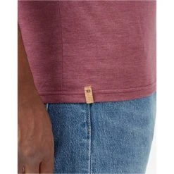 TENTREE M WOODGRAIN TEN T-SHIRT CRUSHED BERRY HEATHER 22 -Volcom Boutique 9 106734 m woodgrain ten t shirt crushed berry heather tcm3403 2191 06