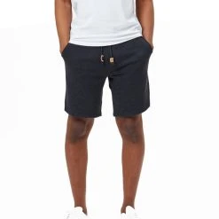 TENTREE M FRENCH TERRY SWEATSHORT METEORITE BLACK HEATHER 22