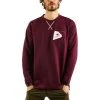 NOGRAD POCKET SWEAT - PURPLE 22 -Volcom Boutique 9 108520 pocket sweat purple ngd 066 pe 01