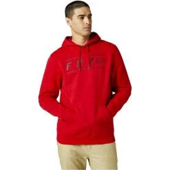 FOX PINNACLE PULLOVER FLEECE FLAME RED 23