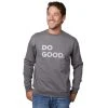 COTOPAXI M DO GOOD CREW SWEATSHIRT HEATHER GREY 23 1 COTOPAXI M DO GOOD CREW SWEATSHIRT HEATHER GREY 23 -Volcom Boutique 9 109173 m do good crew sweatshirt heather grey dgc hgr 01