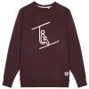 FRENCH DISORDER CLYDE TELESIEGE DARK BURGUNDY 23 -Volcom Boutique 9 110194 clyde telesiege dark burgundy hsw3 teles db 01