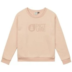 PICTURE BASEMENT FLOCK CREW W PINK CREAM 23