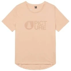 PICTURE FALL TEE REGULAR W PINK CREAM 23