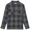 PICTURE RELOWA SHIRT PLAID DARK BLUE 23 -Volcom Boutique 9 110551 relowa shirt plaid dark blue mts949 a 01