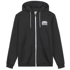 PICTURE HAMELTON ZIP HOODIE BLACK 23