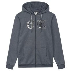 PICTURE BASEMENT ZIP HOODIE DARK BLUE MELANGE 23