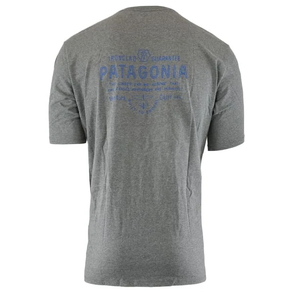PATAGONIA M'S FORGE MARK RESPONSIBILI-TEE GRAVEL HEATHER 23 4 PATAGONIA M'S FORGE MARK RESPONSIBILI-TEE GRAVEL HEATHER 23 – Image 2