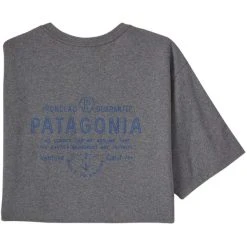 PATAGONIA M'S FORGE MARK RESPONSIBILI-TEE GRAVEL HEATHER 23 7 PATAGONIA M'S FORGE MARK RESPONSIBILI-TEE GRAVEL HEATHER 23 -Volcom Boutique 9 110682 m s forge mark responsibili tee gravel heather 37572 glh 03