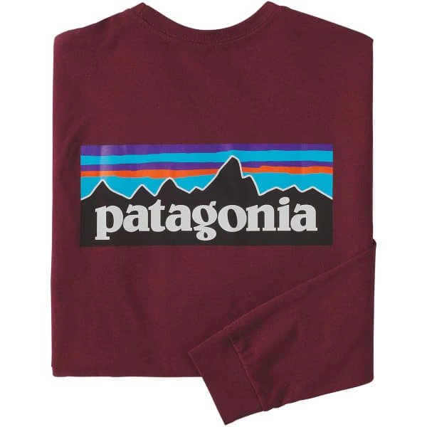PATAGONIA M'S L/S P6 LOGO RESPONSIBILI-TEE SEQUOIA RED 23 5 PATAGONIA M'S L/S P6 LOGO RESPONSIBILI-TEE SEQUOIA RED 23 – Image 3