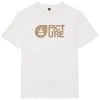 PICTURE BASEMENT CORK TEE WHITE 23 -Volcom Boutique 9 110744 basement cork tee white mts952 a 01