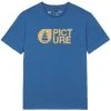 PICTURE BASEMENT CORK TEE COBALT 23 -Volcom Boutique 9 110749 basement cork tee cobalt mts952 e 01