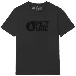 PICTURE BASEMENT FLOCK TEE BLACK 23