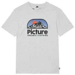 PICTURE AUTHENTIC TEE GREY MELANGE 23