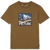 PICTURE DALROY TEE BROWN 23 1 PICTURE DALROY TEE BROWN 23 -Volcom Boutique 9 110782 dalroy tee brown mts980 b 01