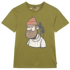 PICTURE TROTSO TEE ARMY GREEN 23