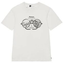 PICTURE D&S GLASSES TEE NATURAL WHITE 23