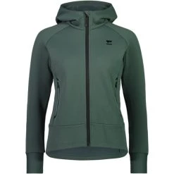 MONS ROYALE W NEVIS WOOL FLEECE HOOD BURNT SAGE 23