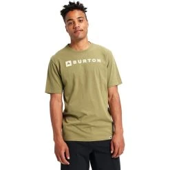 BURTON HORIZONTAL MOUNTAIN SS MARTINI OLIVE 23