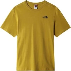 THE NORTH FACE M S/S RED BOX TEE MINERAL GOLD 23
