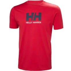 HELLY HANSEN LOGO T-SHIRT RED 23