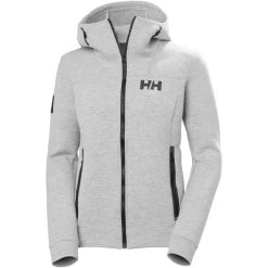 HELLY HANSEN W HP OCEAN SWT JKT GREY MELANGE 23
