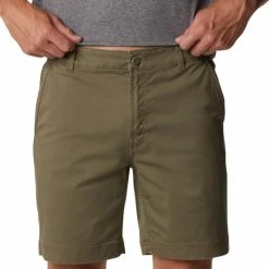 COLUMBIA PACIFIC RIDGE CHINO SHORT STONE GREEN 22