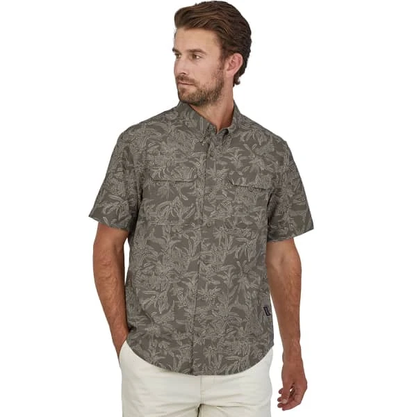 PATAGONIA M'S S/S SELF GUIDED HIKE SHIRT MONK FLOW GARD GREEN 23 4 PATAGONIA M'S S/S SELF GUIDED HIKE SHIRT MONK FLOW GARD GREEN 23 – Image 2