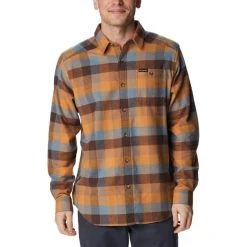 COLUMBIA CORNELL WOODS FLANNEL LONG SLEEVE DELTA BUFFALO C 23