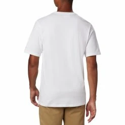 COLUMBIA CSC BASIC LOGO TEE WHITE 23 -Volcom Boutique 9 116788 csc basic logo tee white 1680053 100 04