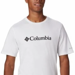 COLUMBIA CSC BASIC LOGO TEE WHITE 23 -Volcom Boutique 9 116788 csc basic logo tee white 1680053 100 05