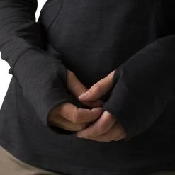 PRANA SOL PROTECT HOODIE BLACK 23 -Volcom Boutique 9 116833 sol protect hoodie black 1962171 blk 04