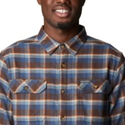 COLUMBIA FLARE GUN STRETCH FLANNEL CORDOVAN SHADOW 23 11 COLUMBIA FLARE GUN STRETCH FLANNEL CORDOVAN SHADOW 23 -Volcom Boutique 9 116843 1861582 231 04
