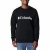 COLUMBIA LOGO FLEECE CREW BLACK WHITE CHECK 23 -Volcom Boutique 9 116904 logo fleece crew black white check 1884931 016 01