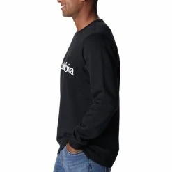 COLUMBIA LOGO FLEECE CREW BLACK WHITE CHECK 23 -Volcom Boutique 9 116904 logo fleece crew black white check 1884931 016 04