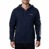 COLUMBIA LOGO FLEECE FULL ZIP COLLEGIATE NAVY 23