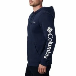 COLUMBIA LOGO FLEECE FULL ZIP COLLEGIATE NAVY 23 -Volcom Boutique 9 116925 logo fleece full zip collegiate navy 1889164 464 03