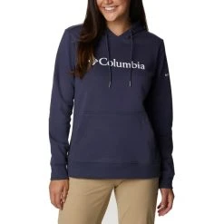 COLUMBIA LOGO HOODIE NOCTURNAL 23