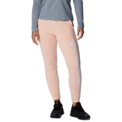 COLUMBIA LOGO FLEECE JOGGER PEACH BLOSSOM 23