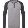 TENTREE HENLEY CLASSIC LONGSLEEVE GREY HEATHER/METEORITE BLACK HEATHER 23 -Volcom Boutique 9 118045 tcm2308 1555 01