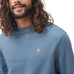 TENTREE TREEFLEECE CLASSIC CREW VINTAGE BLUE 23 -Volcom Boutique 9 118046 tcm2563 2242 04