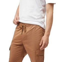 TENTREE STRETCH TWILL CARGO PULL ON FOXTROT BROWN 23 -Volcom Boutique 9 118102 tcm4590 2038 04