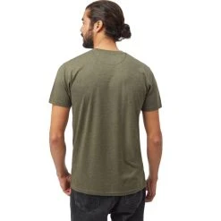 TENTREE M JUNIPER SS TEE OLIVE NIGHT GREEN HEATHER 23 -Volcom Boutique 9 118104 tcm1761 0464 03