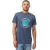 TENTREE SUPPORT YOUR LOCAL PLANET T-SHIRT DRESS BLUE HEATHER 23 -Volcom Boutique 9 118116 tcm4616 1573 01
